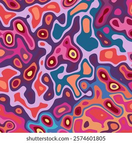 COLORFUL TEMPLATE ABSTRACT PAPER CUT PATTERN DESIGN FLAT COLOR FOR WALLPAPER BACKGROUND ELEMENT VECTOR 