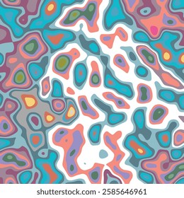 COLORFUL TEMPLATE ABSTRACT PAPER CUT PATTERN DESIGN FLAT COLOR FOR WALLPAPER BACKGROUND ELEMENT VECTOR 