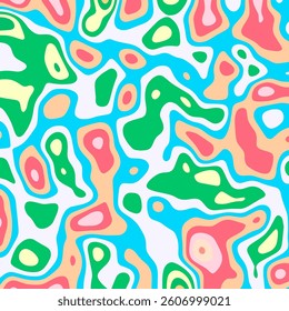 COLORFUL TEMPLATE ABSTRACT PAPER CUT PATTERN DESIGN FLAT COLOR FOR WALLPAPER BACKGROUND ELEMENT VECTOR 