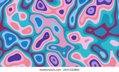 COLORFUL TEMPLATE ABSTRACT PAPER CUT PATTERN DESIGN FLAT COLOR FOR WALLPAPER BACKGROUND ELEMENT VECTOR 