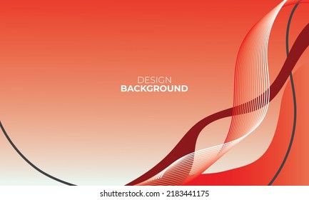 colorful template background gradient. wave line
