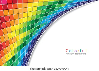 Colorful template background vector design