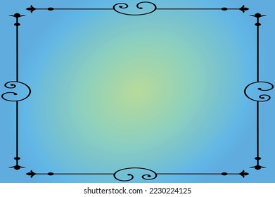 Colorful template banner with gradient color. Design with liquid shape.
