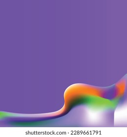 Colorful template banner with gradient color. Design with liquid shape. Dynamic shapes composition. Vector for advertising, background, banner, poster, business card, book design, website background