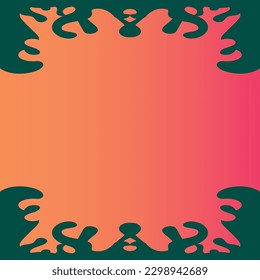 Colorful template banner with gradient color. Design with liquid shape. Dynamic shapes composition. Vector for advertising, background, banner, poster, business card, book design, website background