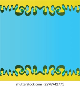 Colorful template banner with gradient color. Design with liquid shape. Dynamic shapes composition. Vector for advertising, background, banner, poster, business card, book design, website background