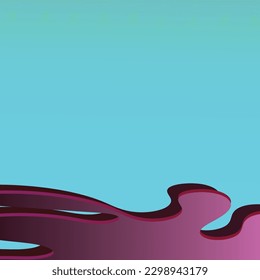 Colorful template banner with gradient color. Design with liquid shape. Dynamic shapes composition. Vector for advertising, background, banner, poster, business card, book design, website background