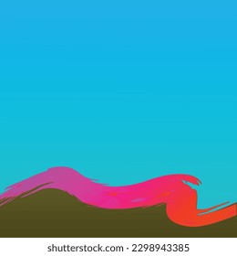Colorful template banner with gradient color. Design with liquid shape. Dynamic shapes composition. Vector for advertising, background, banner, poster, business card, book design, website background