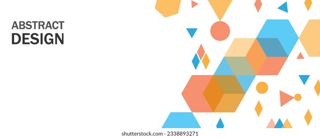 Colorful template banner with gradient color. Design with liquid shape.