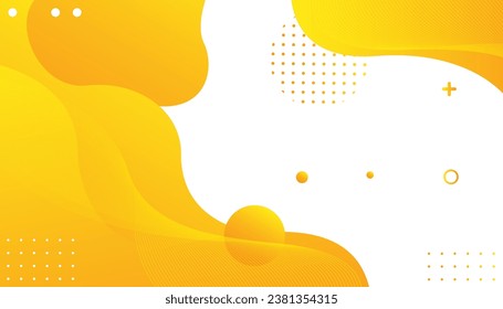 Colorful template banner with gradient color. Trendy geometric decoration eps 10 vector.
