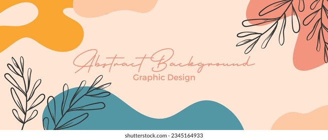 Colorful template banner with modern color. Eps 10