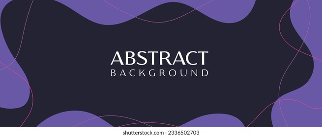 Colorful template banner with solid color. Eps 10