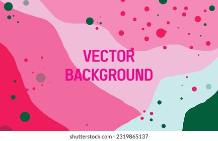 Colorful template design with gradient colors. Design with liquid form.