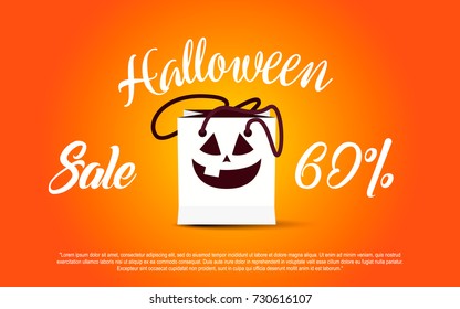 Colorful template for sales. 
