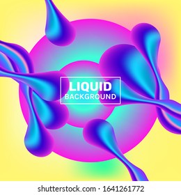 COLORFUL TEMPLATES BACKGROUND WITH GRADIENT LIQUID COLOR. GOOD FOR MODERN WALLPAPER ,COVER POSTER DESIGN