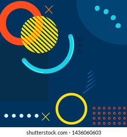 Colorful templates with geometric. Vector Design background illustration.