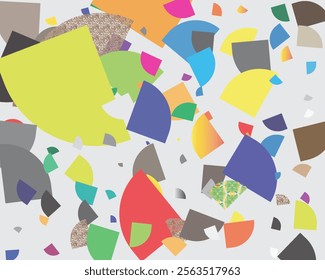 Colorful terrazzo flooring seamless pattern with bright color marble rocks. Realistic interior material background of mosaic stone. Trendy fashion print wallpaper for textile project or web backdrop.