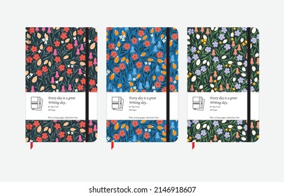 Colorful terrazzo style pattern for dairies and notebook 