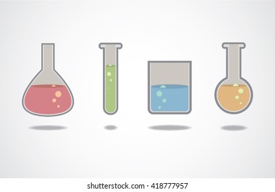 Colorful Test Tubes