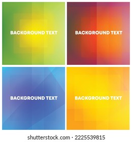 Colorful  Text Background  Gradient Map Color  Gradient Mesh  