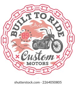 colorful texts suitable for textile and motorcycle print pattern white background