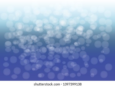 Colorful Texture bokeh background, Blue Light bokeh