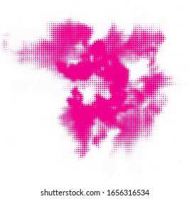 colorful texture, expressive abstract background vector with brush effect
