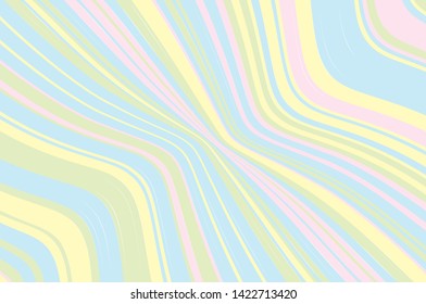 Colorful Texture with wavy, curves lines. Optical art background. Wave design black and white. Digital image with a psychedelic stripes. Vector illustration 