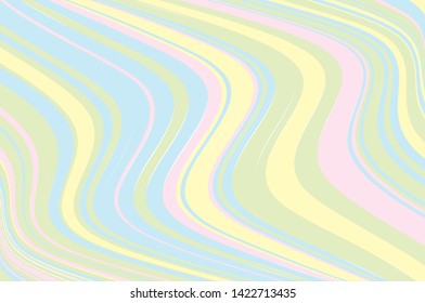 Colorful Texture with wavy, curves lines. Optical art background. Wave design black and white. Digital image with a psychedelic stripes. Vector illustration 