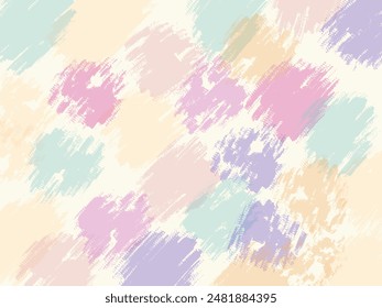 Colorful textured background brush painting