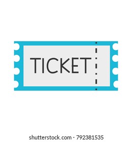 colorful ticket design to entertainment event coupon