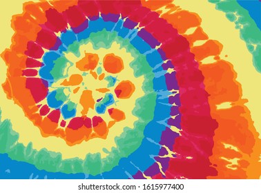 Colorful Tie Dye Pattern Background