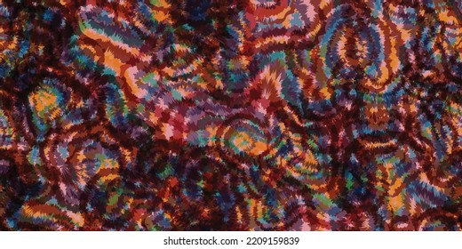 Colorful tie dye seamless pattern background vector