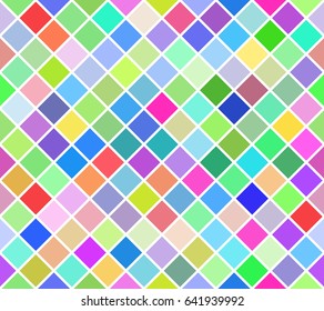 Colorful tile background.  Abstract vector Illustration. Festive design.