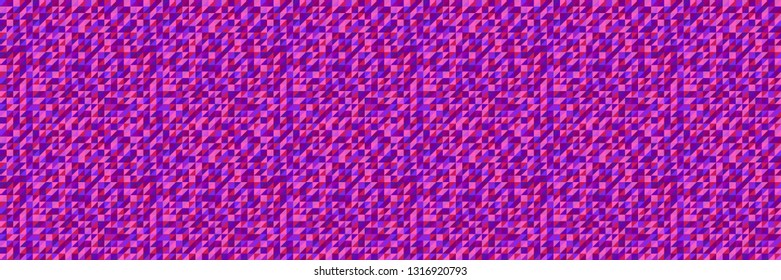Colorful tile pattern with triangles. Seamless abstract texture. Triangle multicolored background. Geometric wallpaper. Print for flyers, banners and textiles. Doodle for design