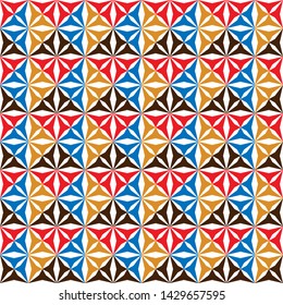 colorful tile pattern - vector