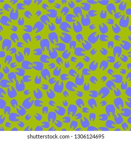 Colorful tooth background - dental seamless pattern.