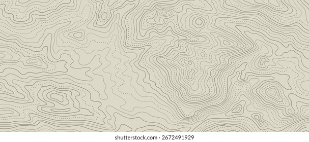 Coloridos fondos de Vector topográfico con líneas abstractas de mapa de contorno. Diseño geométrico del paisaje para los carteles, las cubiertas, los temas del viaje de la naturaleza, los gráficos de la aventura, y los modelos modernos.