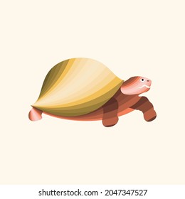 Colorful Tortoise Logo Design Template Inspiration 