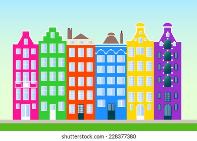Colorful  town
