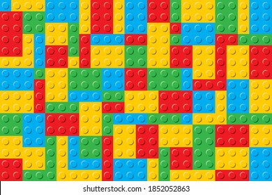 
Colorful toy block background material