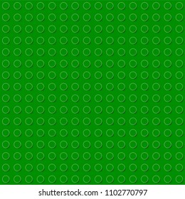 Colorful toy bricks background. Plastic construction blocks. Seamless vector pattern