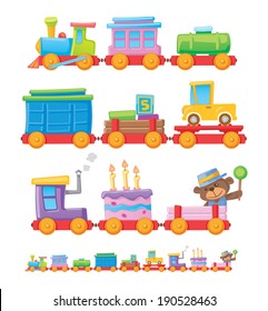 Colorful Toy Train