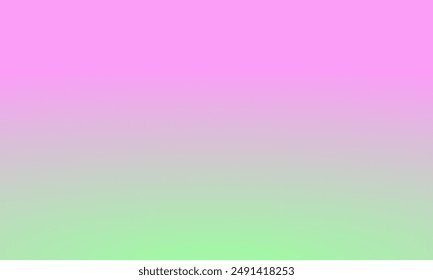 Colorful transition abstract background. Light green and magenta color gradient atmosphere illustration template for banner, web, cover, greeting, poster, decoration, display, advertising, surface