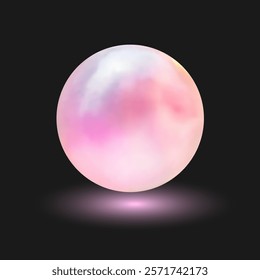 Colorful translucent spheres floating against a dark background create a serene and modern atmosphere