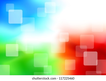 Colorful transparent background - synergy. Vector illustration