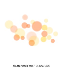 Colorful transparent bokeh lights. Vector Illustration EPS10
