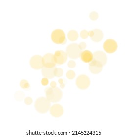 Colorful transparent bokeh lights. Vector Illustration EPS10