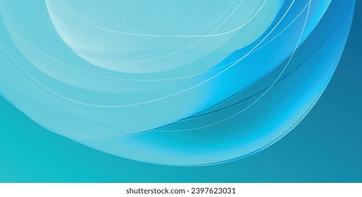 Colorful transparent flowing fluid shapes with glow effect geometric background. Wavy lines round forms. Vector illustration For Wallpaper, Banner, Background, Card, Book Illustration, landing page