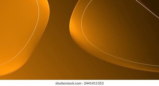 Colorful transparent flowing fluid shapes with glow effect geometric background. Wavy lines round forms. Vector illustration For Wallpaper, Banner, Background, Card, Book Illustration, landing page